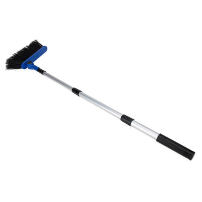 Compact storage broom and dustpan for campers