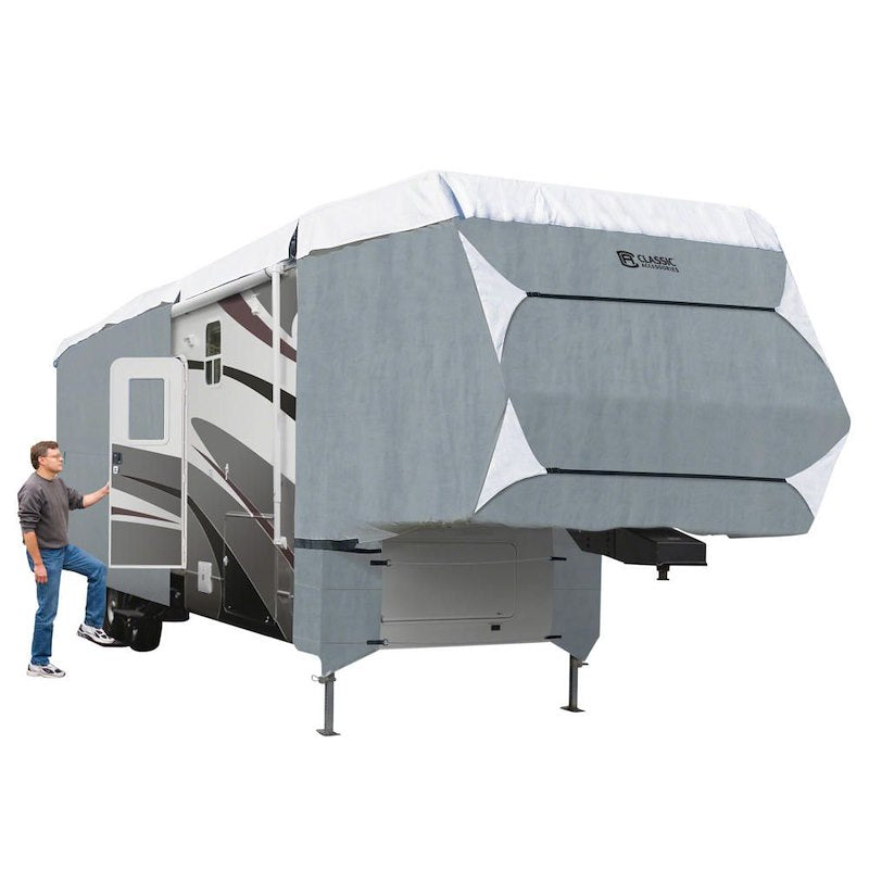 Classic Accessories PolyPRO™ 3 Fifth Wheel Trailer Cover front view