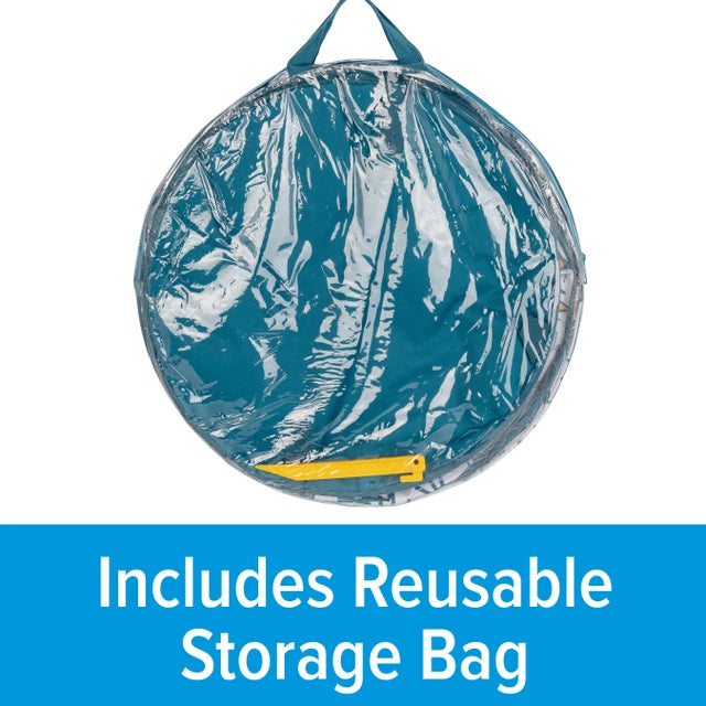 Pop-up storage container for RV camping