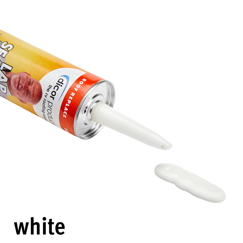 RV roof repair sealant for vents and roof penetrations