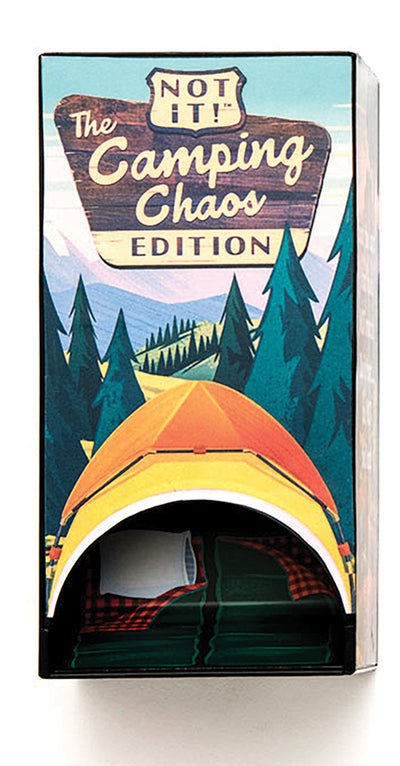 Not It!: The Camping Chaos Edition - Fast-Paced Card Game, Quick Thinking & Fun for Family Game Nights, Ages 7+