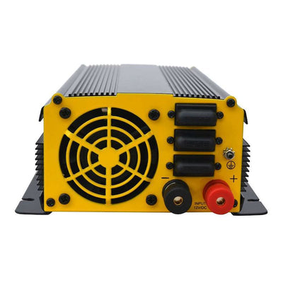 Digital display and USB port on Go Power 1000W heavy‑duty inverter
