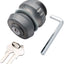 Grey Lock Coupler 50mm hitch lock with 2 keys