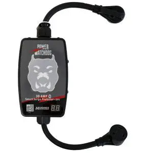 Hughes Auto 30 Amp smart RV surge protector with Bluetooth monitoring