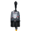 Close‑up of Hughes Power Watchdog Gen II 50A portable RV surge protector
