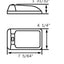 Surface Mount Interior Light - #76