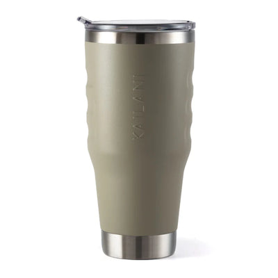 Close-up of Kailani KOPE Tumbler showcasing its vacuum-sealed lid