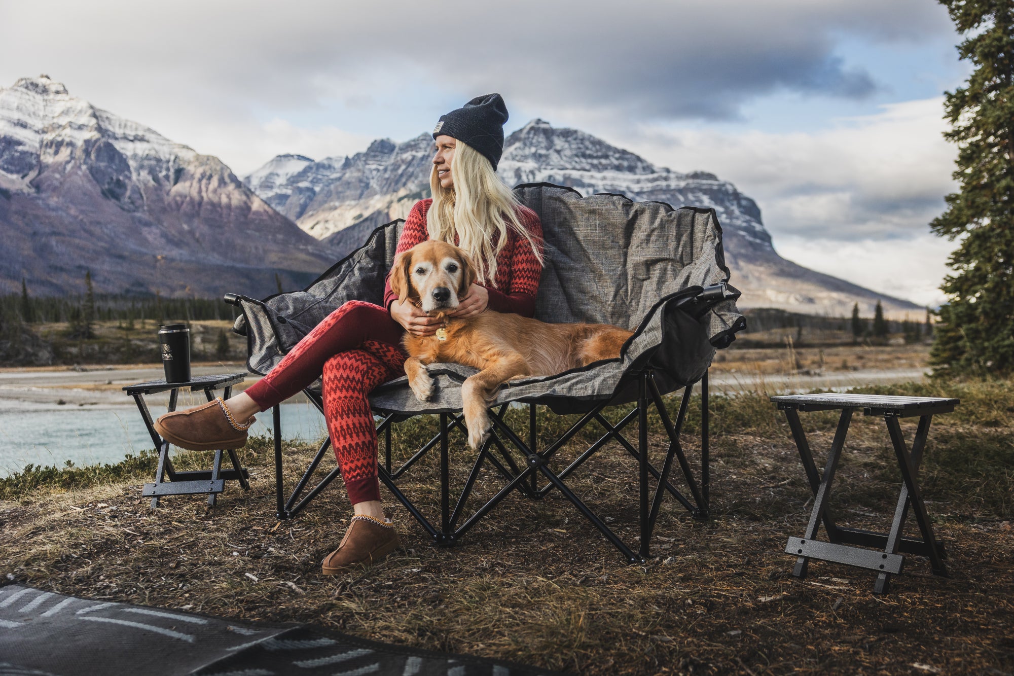 Kuma Bear Buddy Heated Double Chair – Dual‑Zone Heated Camping