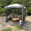 KUMA Bear Cub Gazebo Comfort Bundle set up at RV campsite

