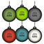 Collapsible silicone dog bowl clipped to Kuma leash
