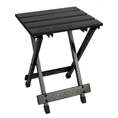 Kuma Fireside Stump – compact stool and side table for camping.