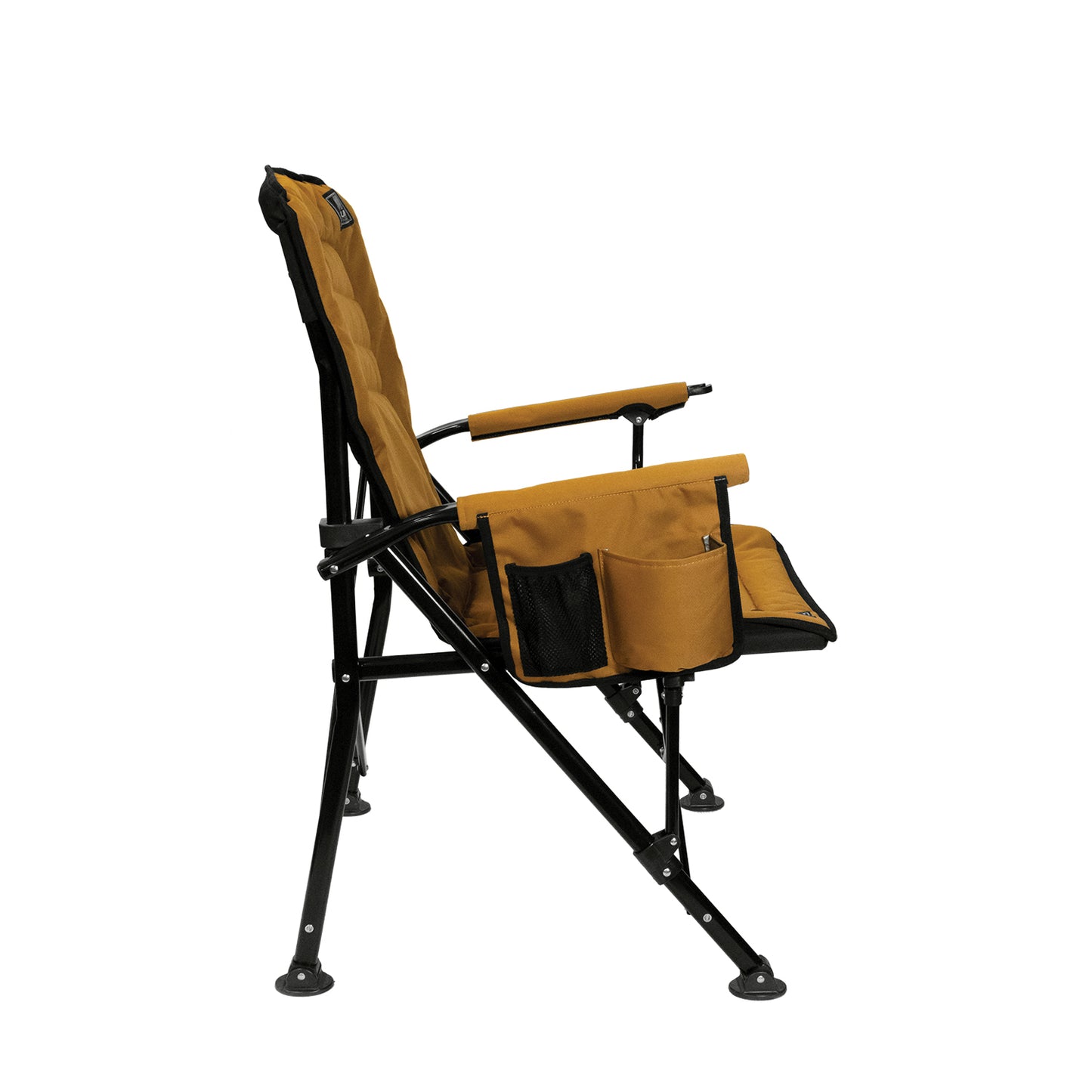 Padded armrests and back on Kuma Switchback chair
