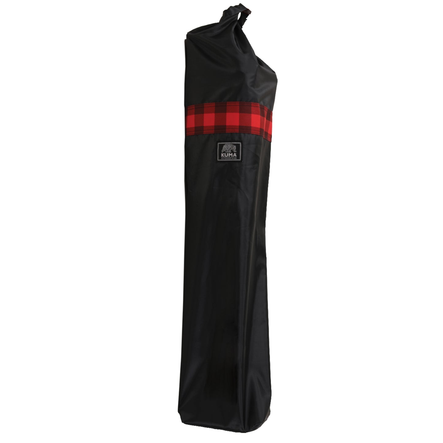Kuma Switchback camping chair folded into carry bag

