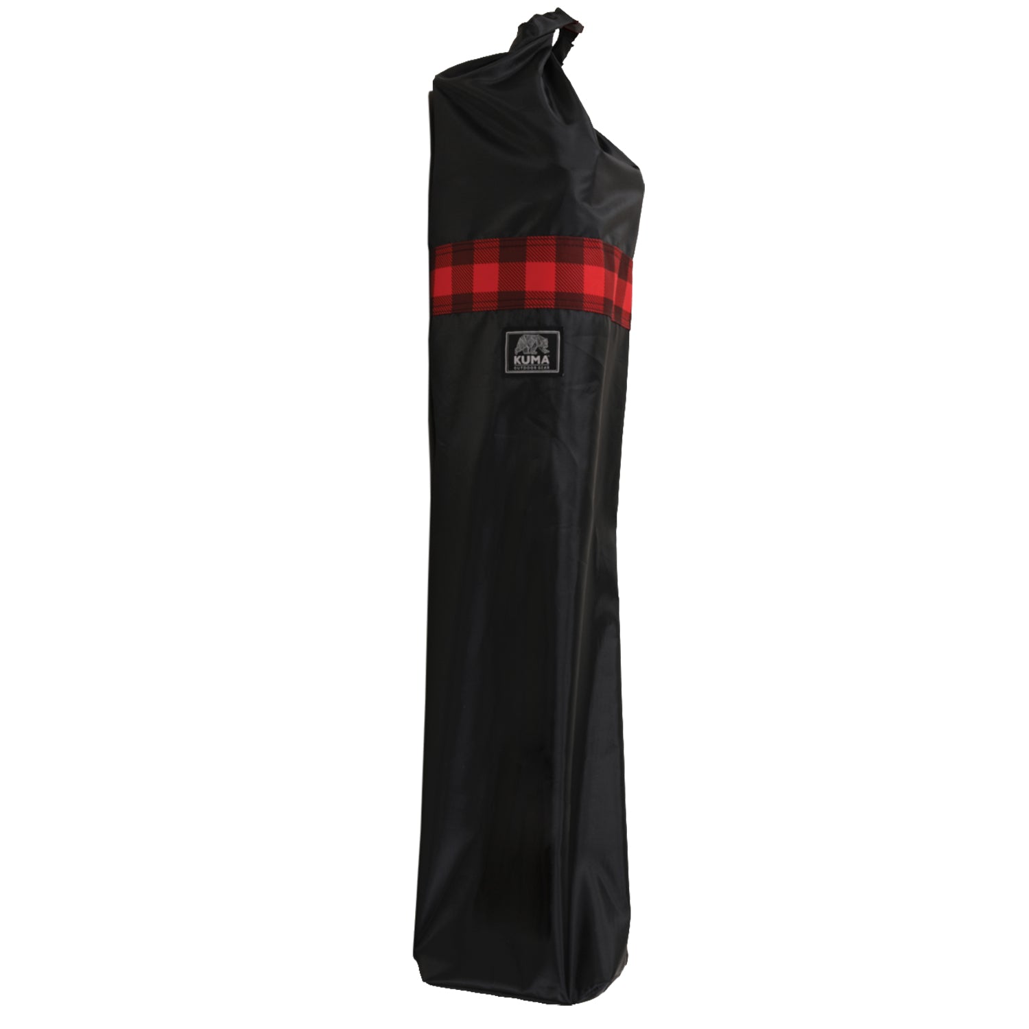 Kuma Switchback camping chair folded into carry bag


