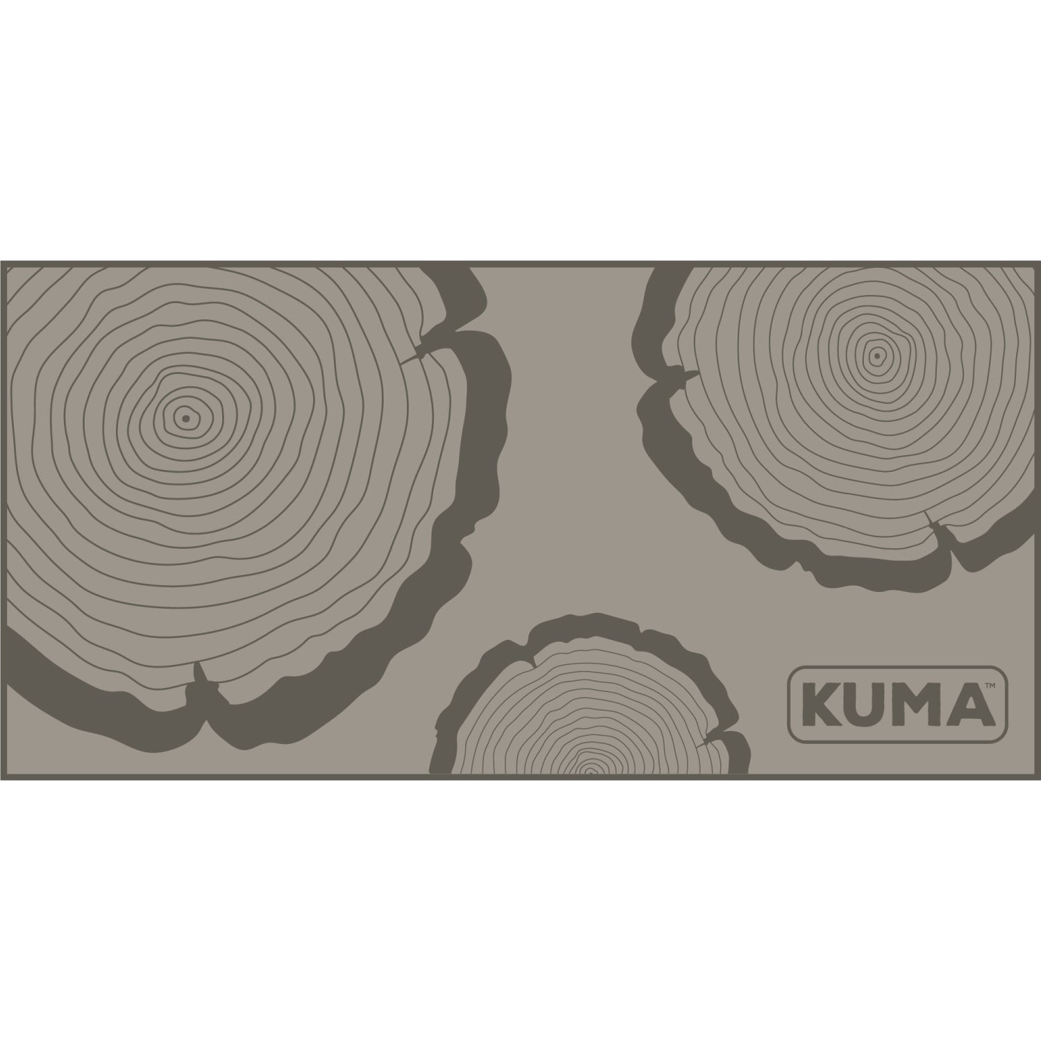 Kuma Wood Chip 18 x 9 outdoor RV mat
