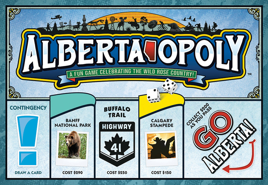 Alberta-Opoly Board Game – Celebrate Alberta's Landmarks & Culture