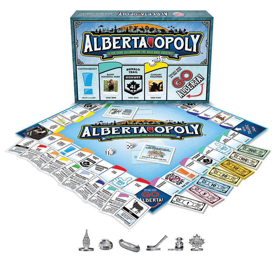 Alberta-Opoly Board Game – Celebrate Alberta's Landmarks & Culture