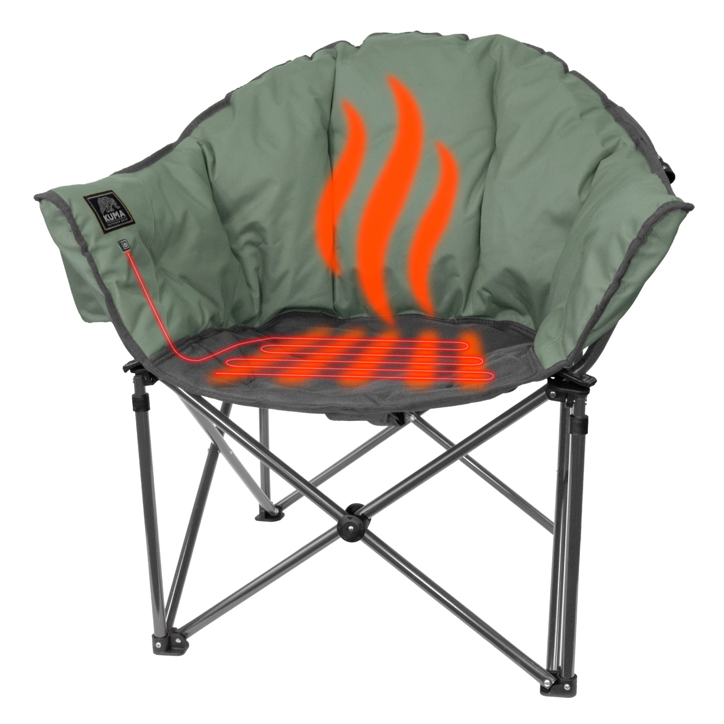 Kuma Heated Lazy Bear Chair – Ultimate Warmth and 350lb Capacity
