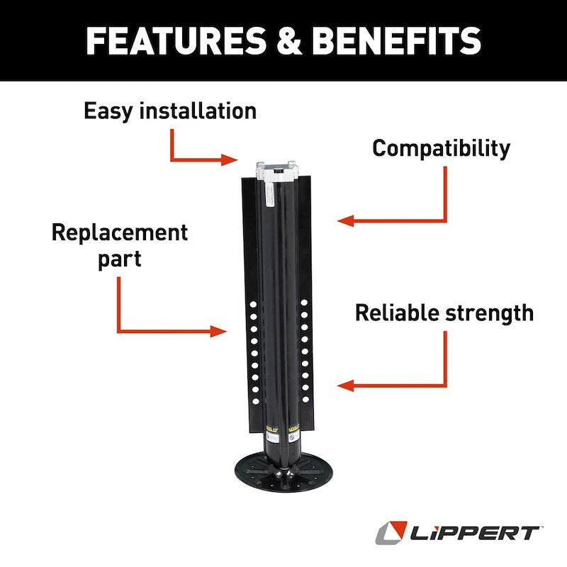 Lippert Level Up Landing Gear - left leg