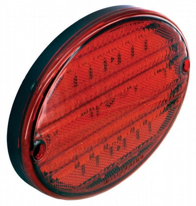 8" Oval LED Red Light