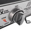 Control knob on a Kuma Outdoor Gear Ltd. product with 'Ridgeline Fire Bowl' branding.