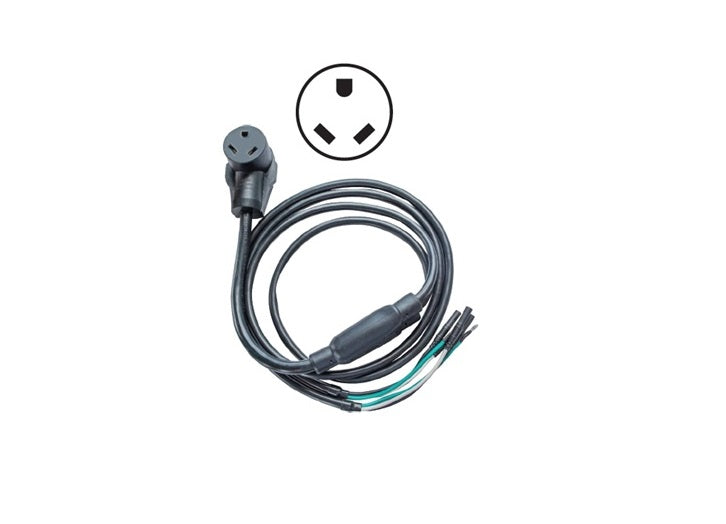 Parallel cord delivering 30 amp power to RV from P2500i generators
