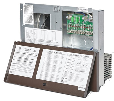 Parallax 8300 Series 55 amp RV power converter with built-in charger