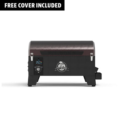 Pit Boss Mahogany 150PPS tabletop pellet grill cooking