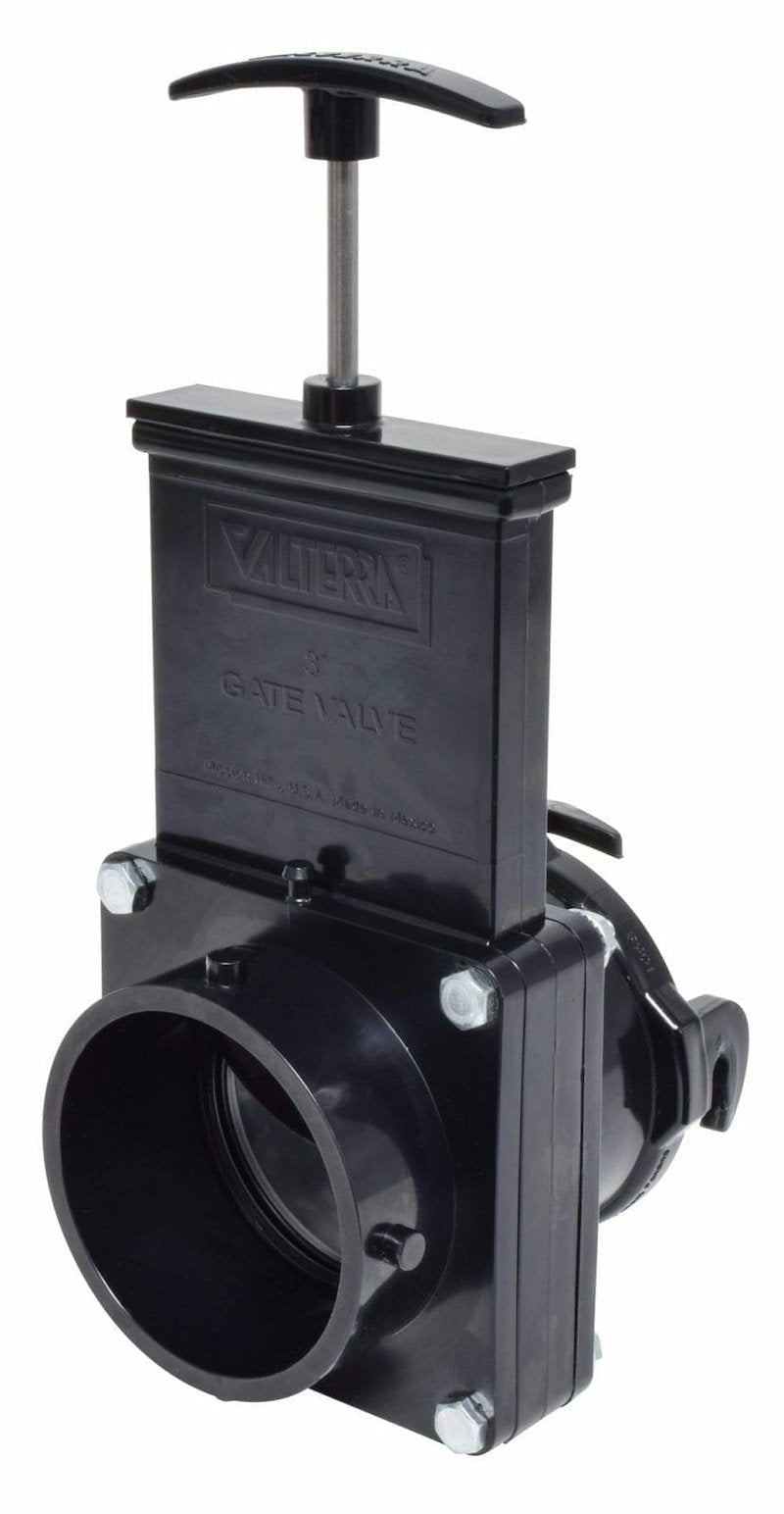 Handle‑actuated bayonet sewer valve for RV black water system
