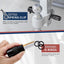 chrome trailer hitch lock with 5/8 inch receiver pin