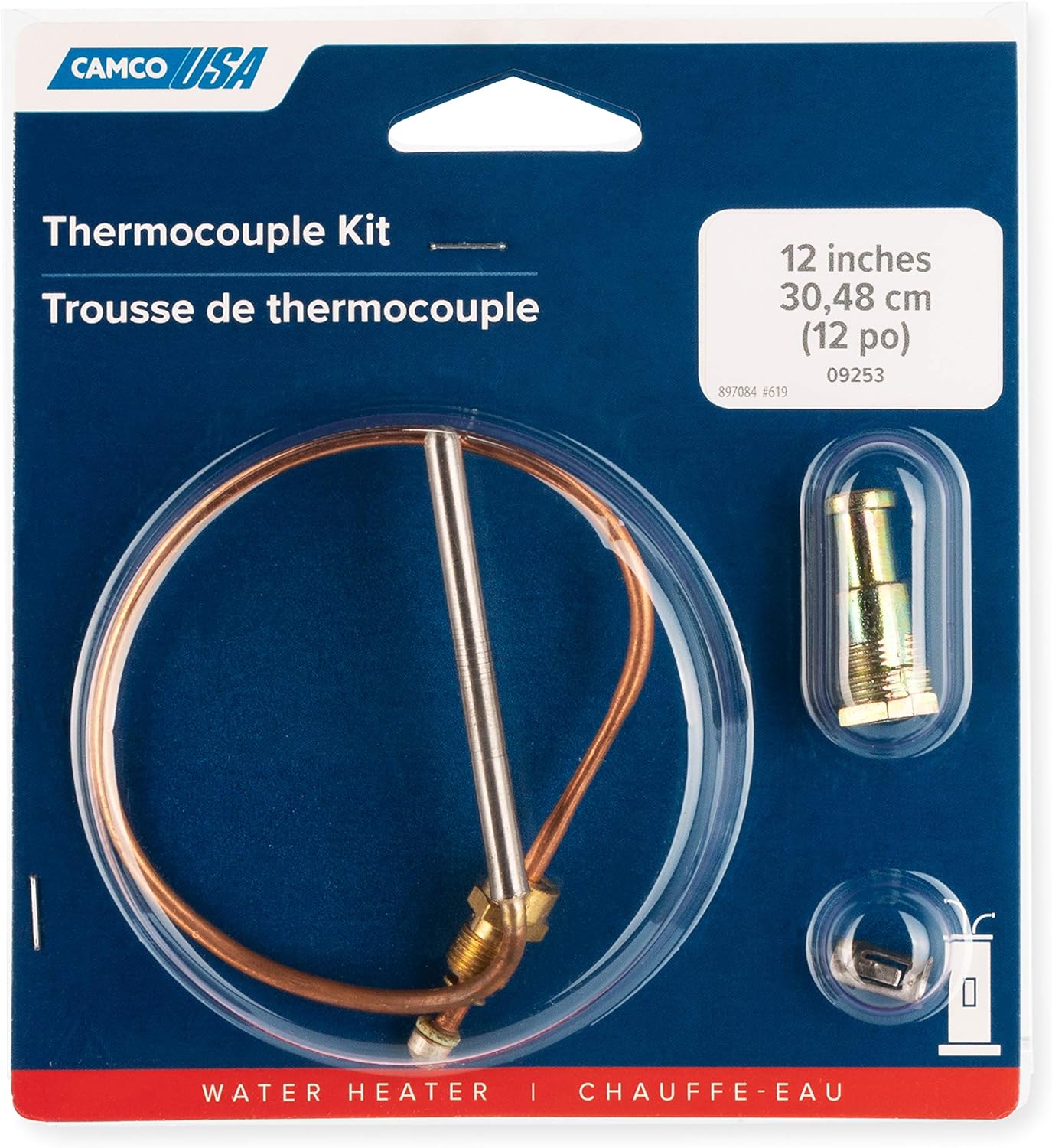 Camco 12" Thermocouple Kit - 09253