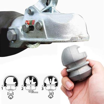 Universal trailer coupler lock zinc alloy anti-theft