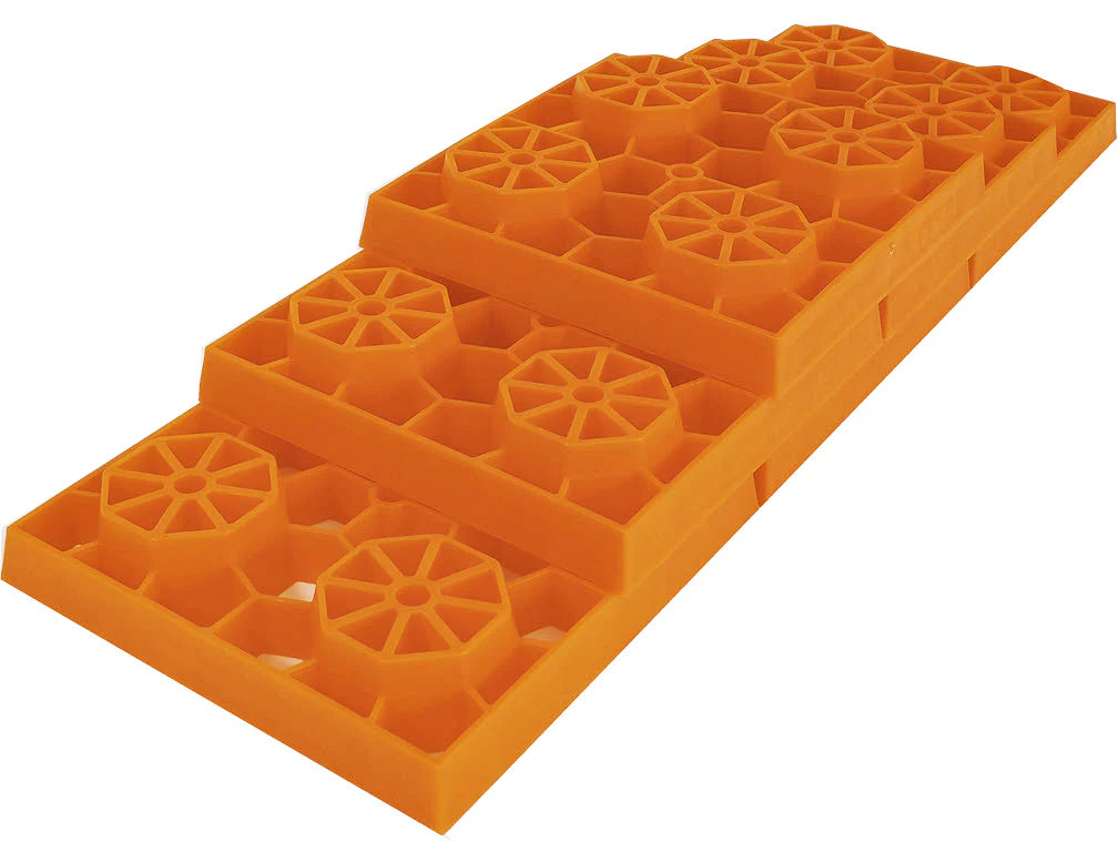 Tri-Lynx Lynx Levelers RV leveling blocks orange