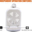 Facon 12 Volt RV Camper Fan and LED Light Combo - On Sale
