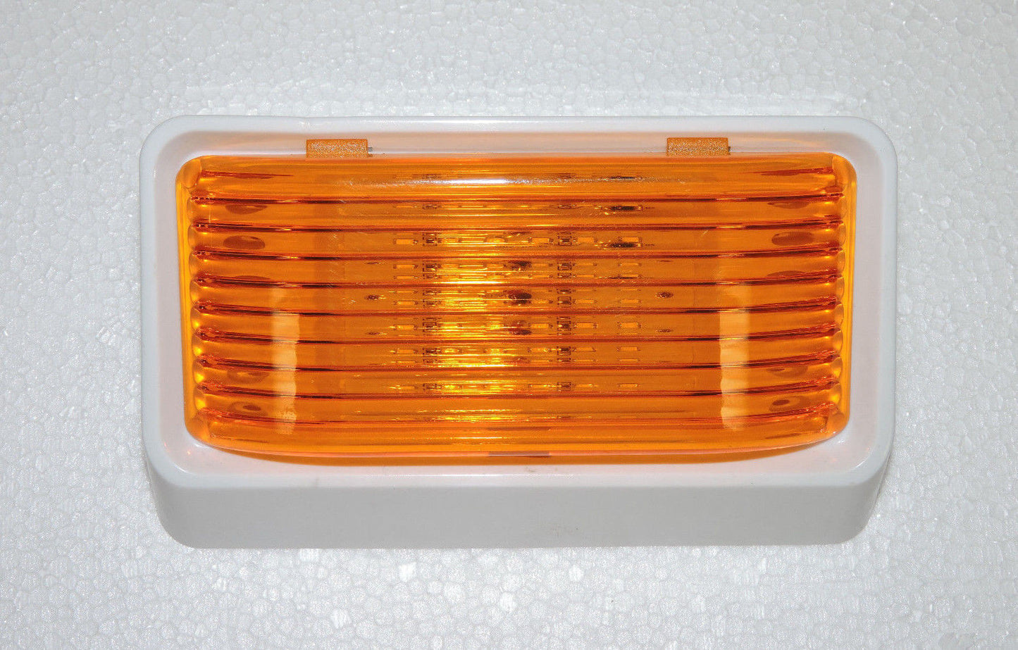 Rectangle Porch Light - Amber Without Switch