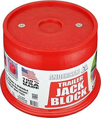 Andersen Trailer Jack Block – 3608 for RV and trailer stabilization
