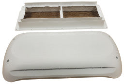 RV refrigerator vent in white – compatible with Dometic units