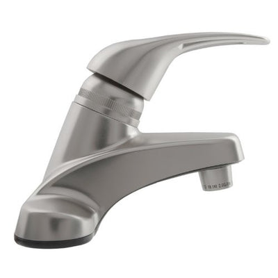 Single lever 2-hole RV sink faucet, arc spout design