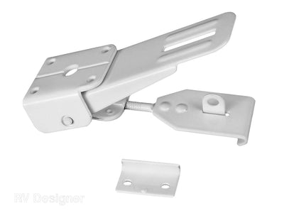 White Entry Door Latch