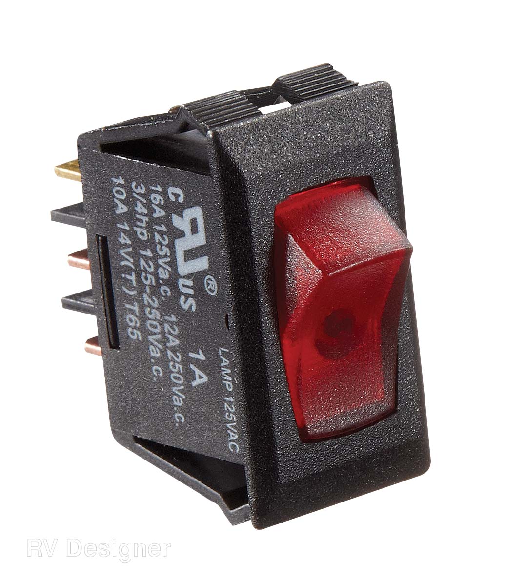 Multi Purpose Switch; 125 Volt AC; Use For Lighting/ Water Heater/ Water Pump