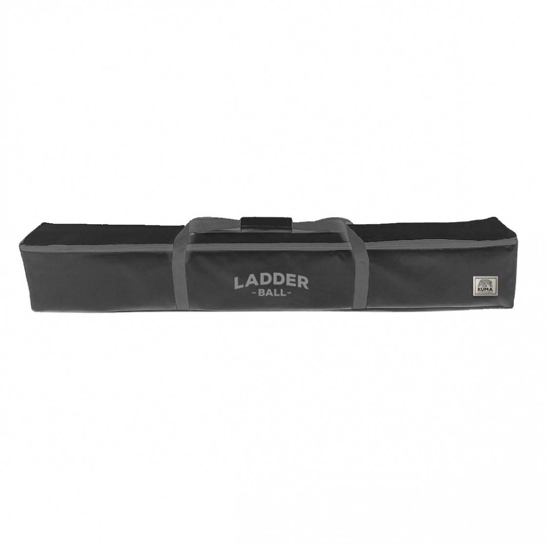 Portable Kuma Ladder Ball Set with components neatly packed for travel.