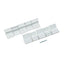 RV entry door hinge kit with 2 hinges and mounting screws