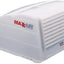 MaxxAir 1+ dome-style RV roof vent cover in translucent white