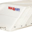 Exterior mount white vent cover for RV ceiling fan – MaxxAir 22-0206