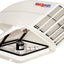 MaxxAir Fan/Mate Roof Vent Cover – White Dome, Hinged & Vented