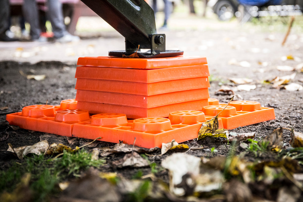 LynxCap installed on top of Lynx Levelers®