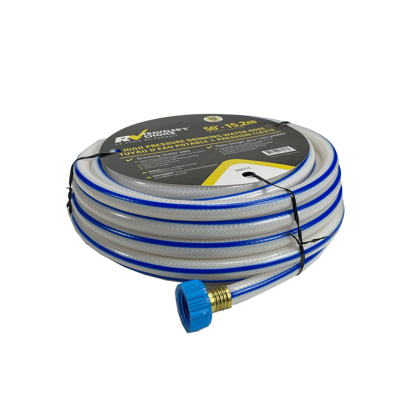 Fresh Water Hose 1/2" X 25' ArrKann Trailer