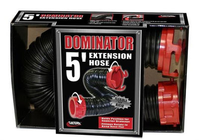 Flexible and UV-stabilized RV sewer hose