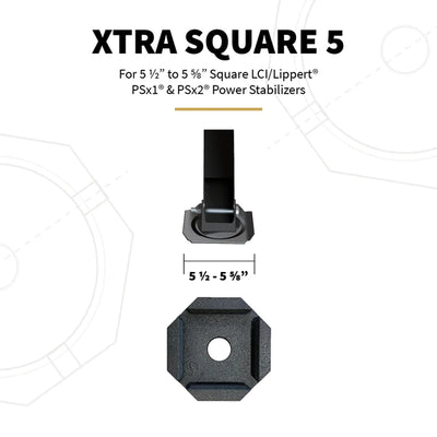 SnapPad XTRA Square 5 4-Pack