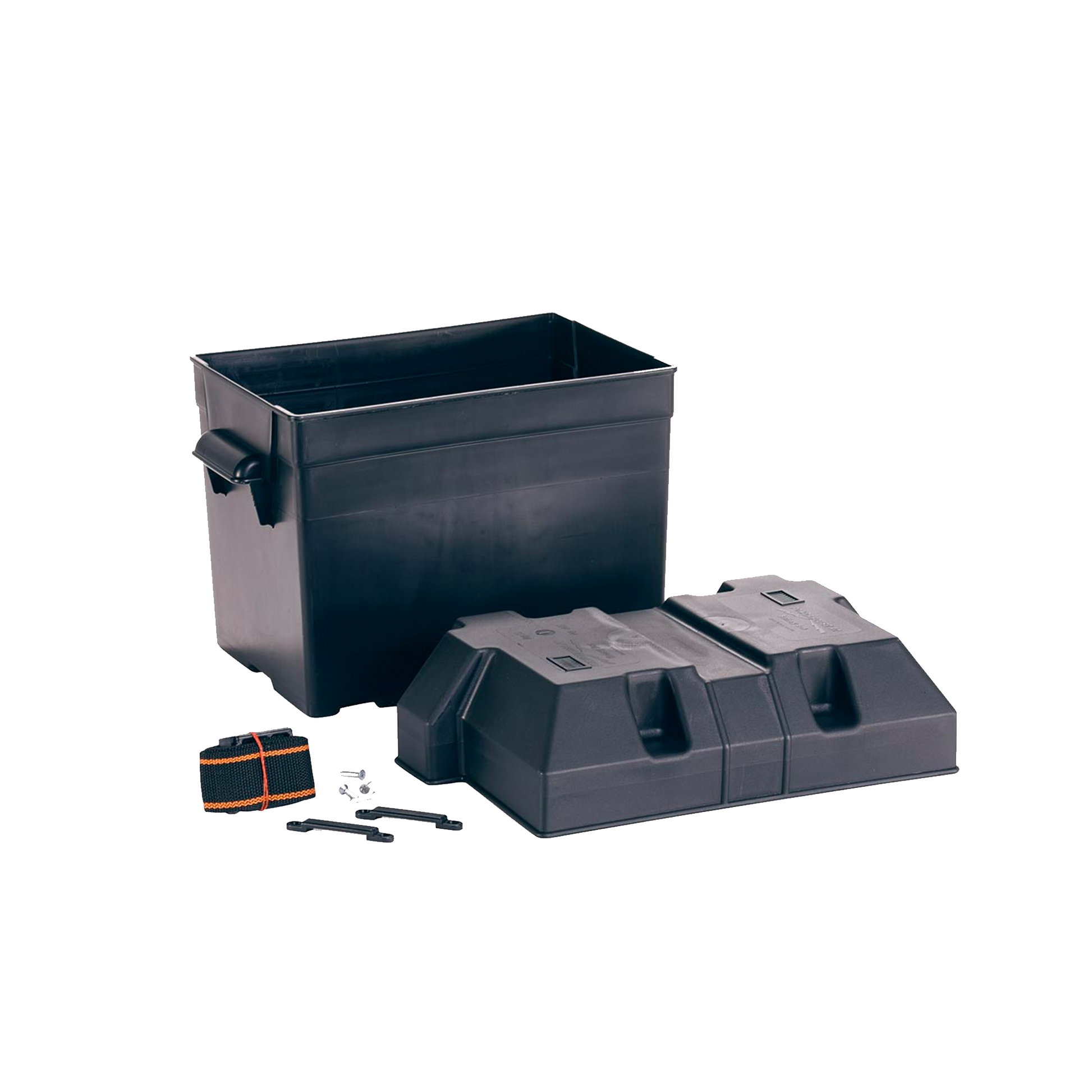 Dimensions and mounting brackets for Arcon battery box